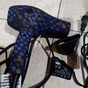 Travel size hairdryer and flat iron
